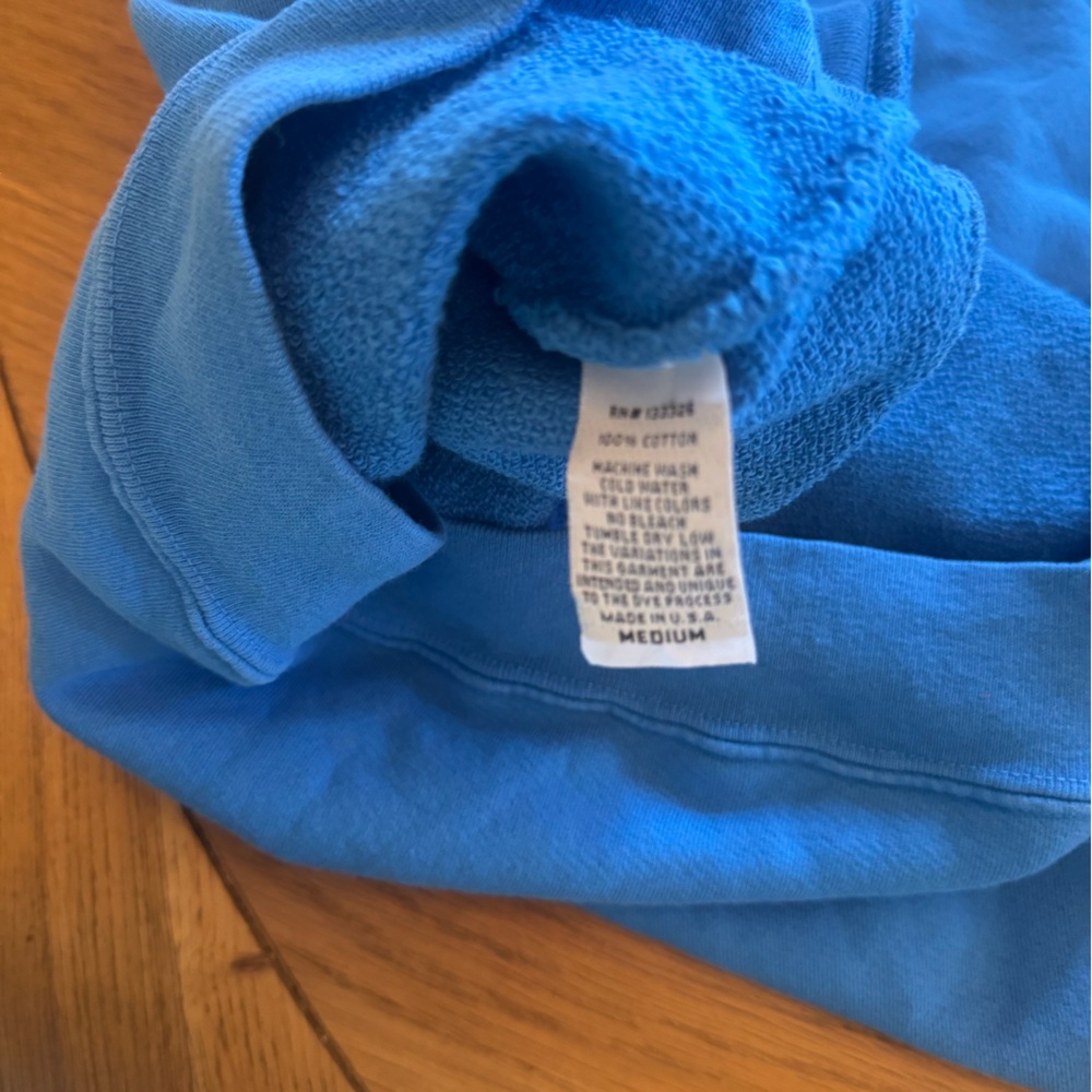 Surf City USA Blue Graphic Sweatshirt - Picture 5 of 5